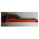 Rigid 18" pipe wrench