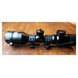 9x42 in Barska scope with attached mounts