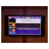 Pioneer 50" screen TV speakers on side with