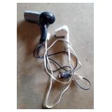 2 hair dryers. Not tested