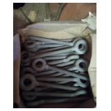 Galvanized eye bolts