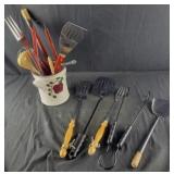 Utensils, Grilling tools, and Utensil holder