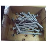 Galvanized bolts and nuts