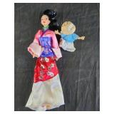 Mulan doll and Tommy from rugrats