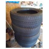 Set of 4 LT265/60R 20 Defender LTX M/S. 1 has an