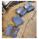 Ac Delco 1 ton wheel dollies