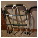 Walker and cane