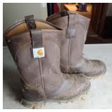 Carhartt size 11 boots