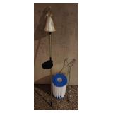 Angel solar light, pool filter, yard stake