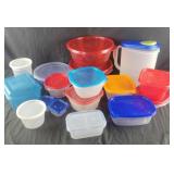 Plastic Containers - all have lids