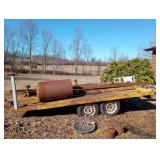 1974 Utility trailer and contents. (with Title)