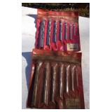 2 sets of Left Hand drill bits