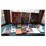 Misc books including maps, religious books and