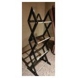 Plastic cd or dvd rack 32" tall