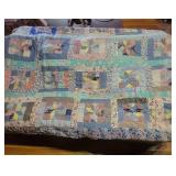 Handmade Patchwork Quilt (thick) 58"x78"