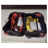 Emergency car kit Justin Case bag w/ jumper cables