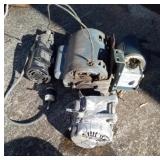 Misc small motors and alternator. Not tested