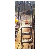 Lewisville steel warehouse 3 step ladder
