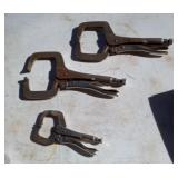 Sizes 6 and 11 vise grips