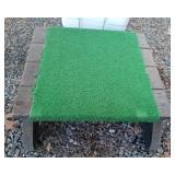 Wood handmade step stool 24 x 8.5 x 22