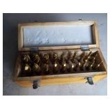 Wood box with carbide bits