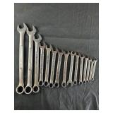 Craftsman Set of combination wrenches 26mm to 7mm