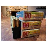 3 boxes Hornady ammunition 20 cartridges each 300