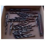 Assortment of large drill bits