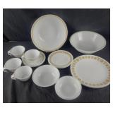 Various Corelle Dishes - 2 serving bowls, 3