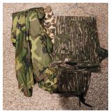 Size large hunting pants , tan pair size 40 and a