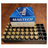 40 ct Magtech 380 auto 95 grain