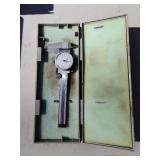 Mitutoyo Dial Caliper Depth Gauge W/ case