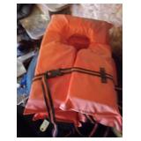 Life jackets. Set of 4
