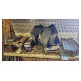 Welding rods and helmets