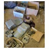 Assorted used car parts