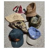 Tigger hat, camo, hilton head hat lot of 8 hats