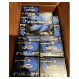 Box of 10 pks of Federal 20 gauge 25 ct clay