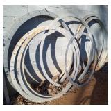 Metal rims ranging from 46"-60"