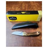 Buck knife with sheath and box