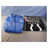 Indianapolis Colts 2XL wind breaker and Ricky
