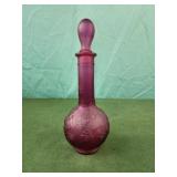 Vintage Avon Grape Bud Vase Skin So Soft Bath Oil