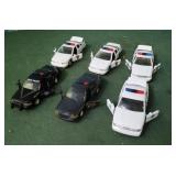 Road Champs Crown Victoria die cast police cars
