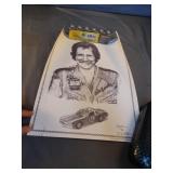 Dale Earnhardt drawing by Adkins 11 x 14