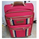 Tommy Hillfiger rolling luggage 14.5 x 22.5 x