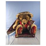 Holiday Greetings from Virginia Christmas bear