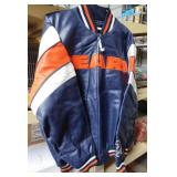 NFL Chicago Bears leather coat size L