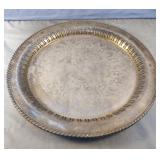 WM Rogers silver plated serving tray