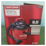 Craftsman 2.5 gal Portable wall mount wet/dry vac