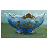 Antique Northwood Glass Blue Opalescent