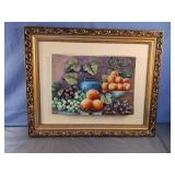 Framed Fruit Picture